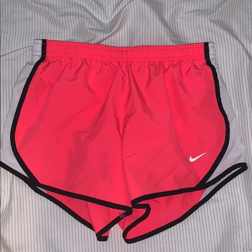 Nike neon pink shorts